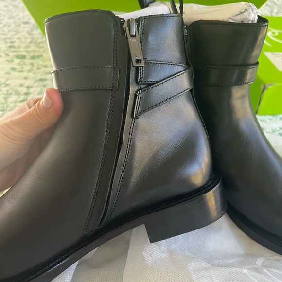 NWT Sam Edelman Nolynn Boots - size 9 in black calf leather - Picture 4 of 6